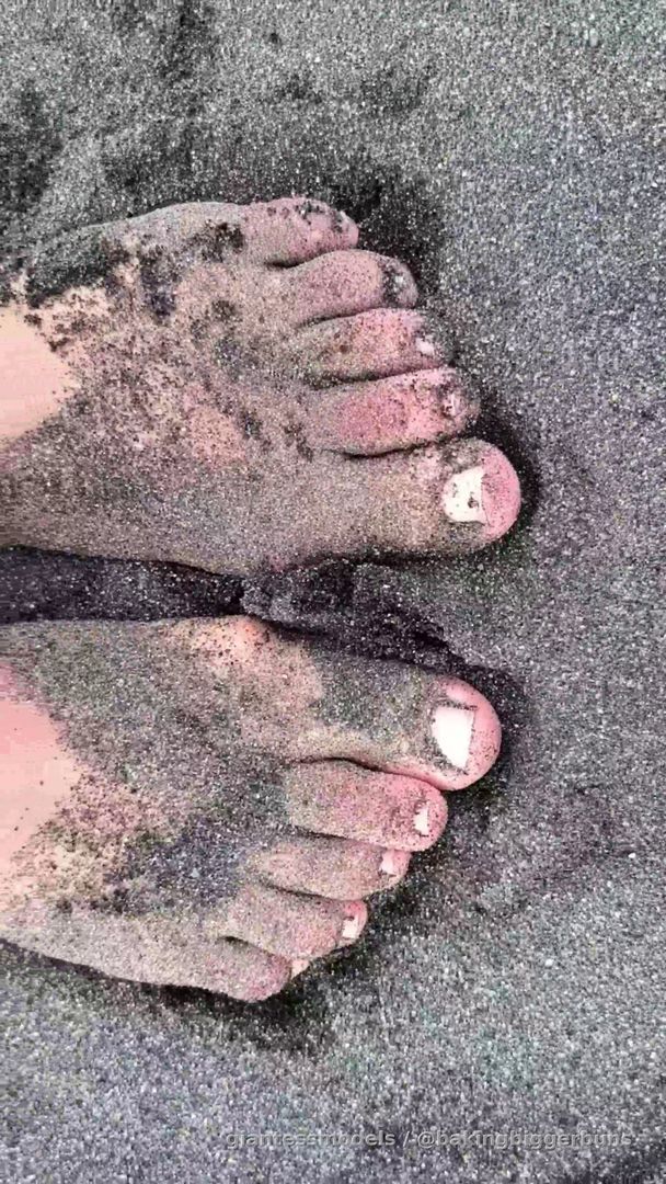 Playing in the sand
