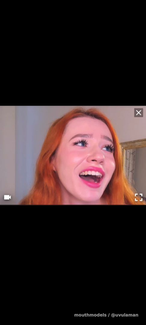 Uvula play and gag hot redhead #uvula #giantessvore #mouthfetish #fetish #openthroat #uvulafetish #uvulaplay