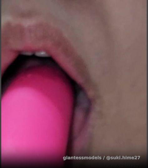 Dildo and tongue fun~