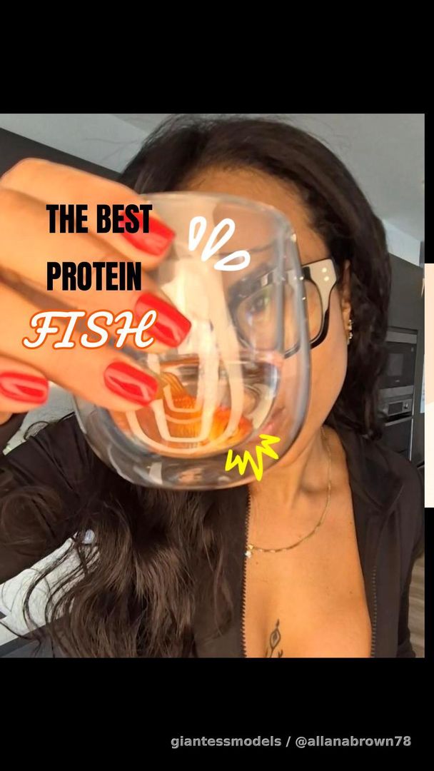 🐠😏🔥Fishy Business Vol. II🔥😏🐠 I needed some protein before training. 