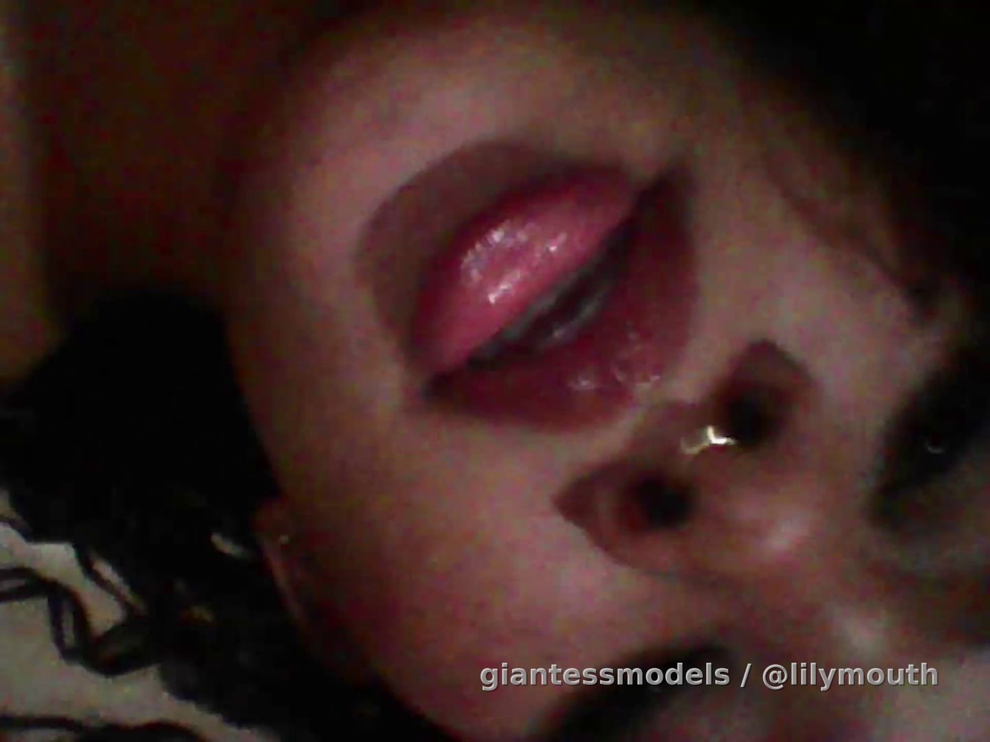 Playing with tinies in my throat