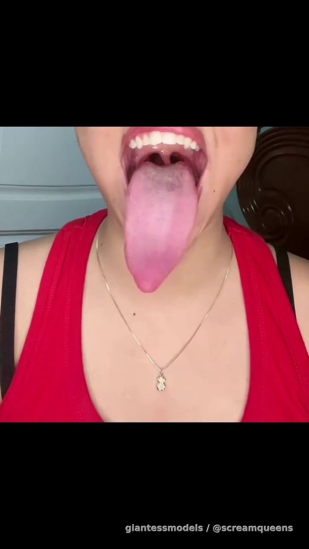 Amazinggg Crazy Long Tongue + Gagging Uvula Viewz