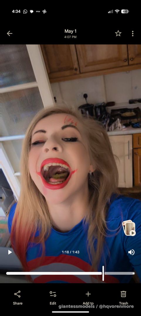 Watch me DEVOUR THESE GURKINS! 
I'M MERKIN' THEM ON TOPIC