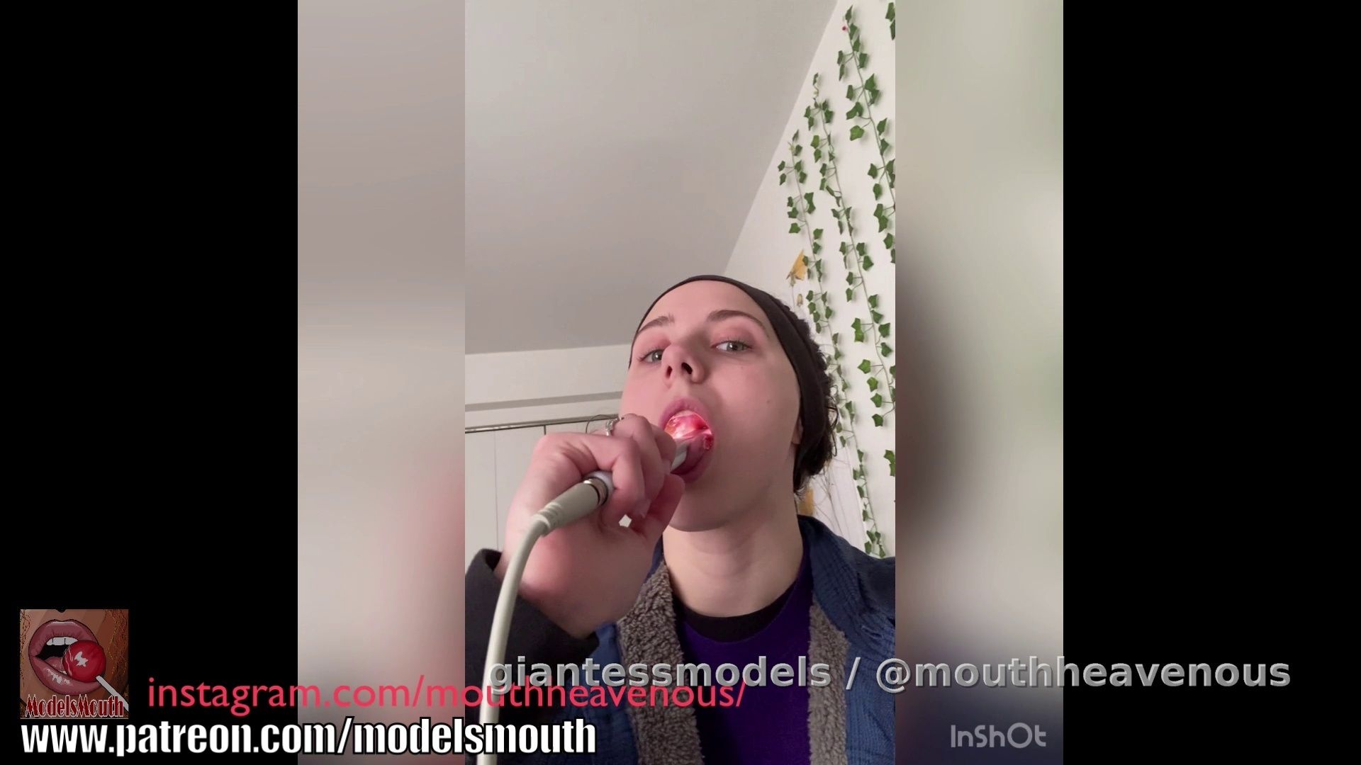 Exploring the inside of my mouth