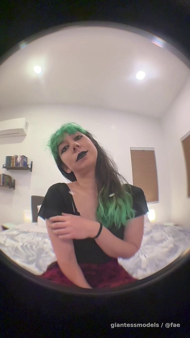 Kissing and licking my tiny 