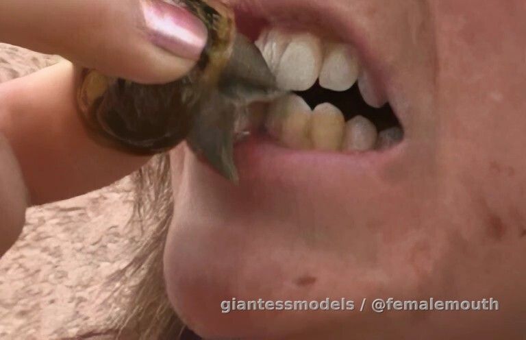 Beatrice's snails massacre! Much better AI reconstruction of this 20yo masterpiece! Hard vore parts only!