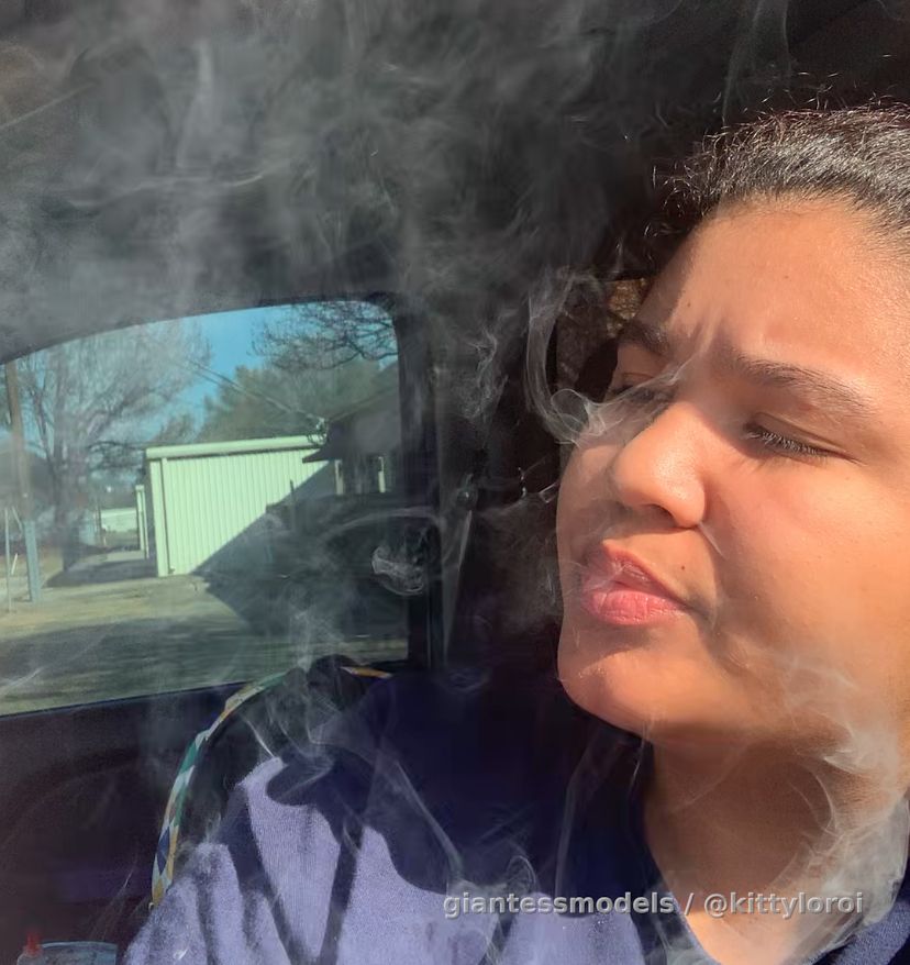 Quick smoke break in my car (let’s talk)