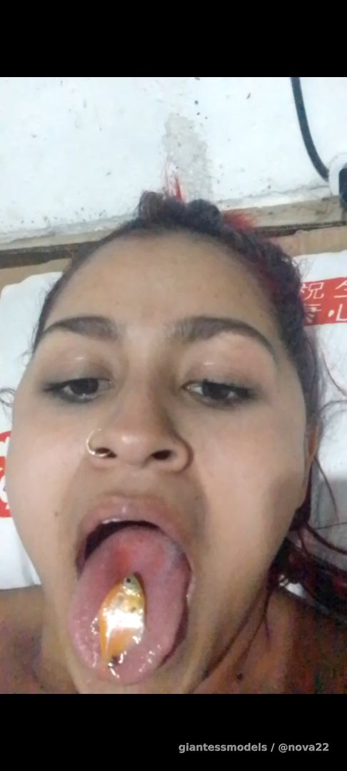 Open Mouth Goldfish Gulp