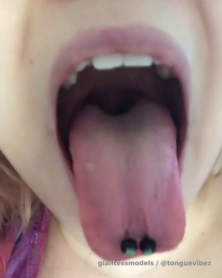 Juicyy Thicc Tongue Ring + Wide Gagging Uvula Squeezing Viewz
