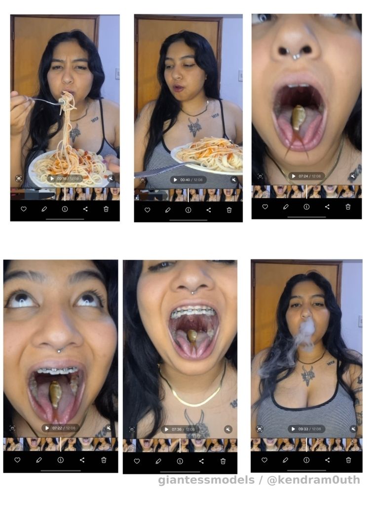 Fish dinner and a cigarette VORE