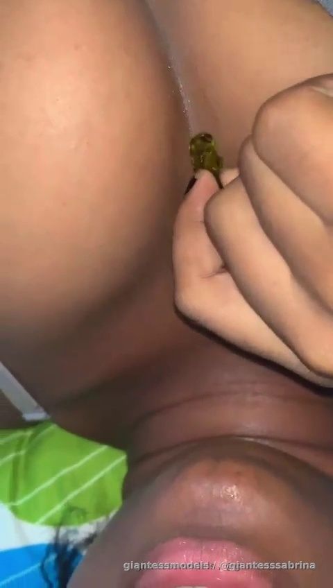 Tiny gummy receiving a mammary intercourse and a blowjob and then down my throat 🥵🥵🥵