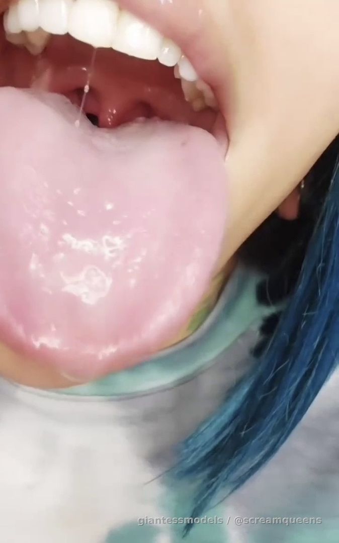Crazyyy Open Mouth Gagging Drooling Uvula Viewz