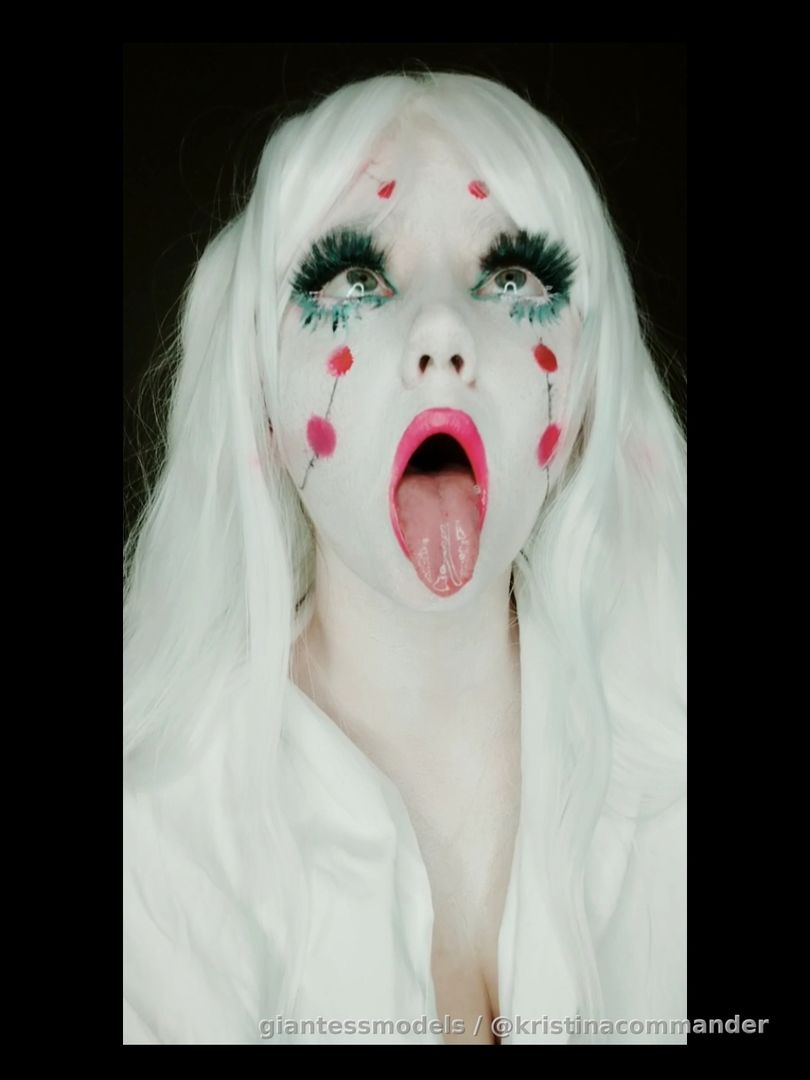 Ahegao cosplay spider Demon slayer (video 1 min)