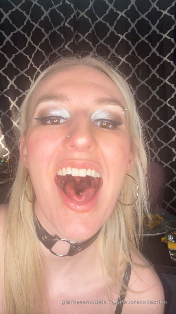 Giantess vores fish
