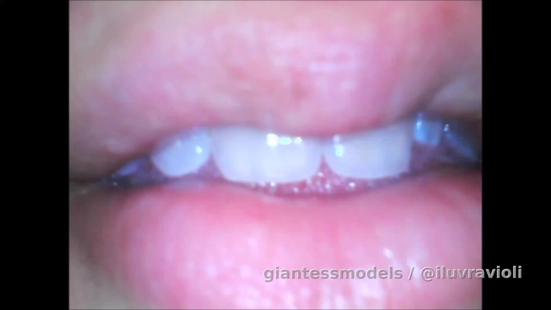 camera in my mouth - creepy throat hole