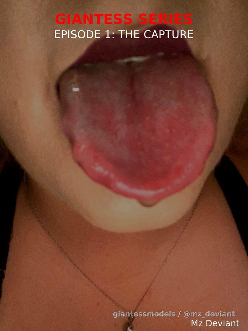 You thought you could outrun me, little thing?
Now you’re trapped on my tongue—wet, warm, helpless.
I’m going to roll you around until you beg me not to swallow…
and then I’ll do it anyway. 😈

🎧 [Listen to Part 1: The Capture]
💬 Tell me how you’d try to escape…