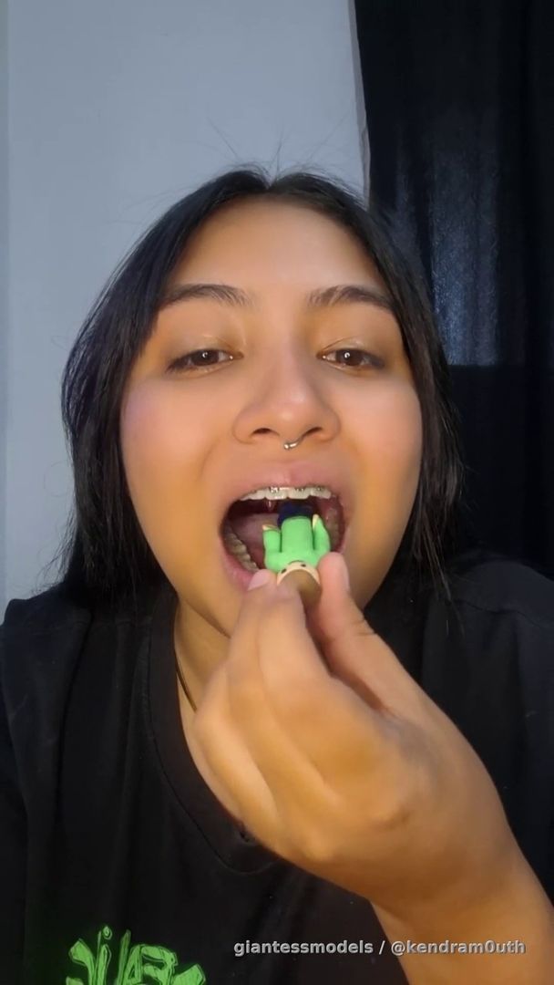 Swallowing a really big man, omg