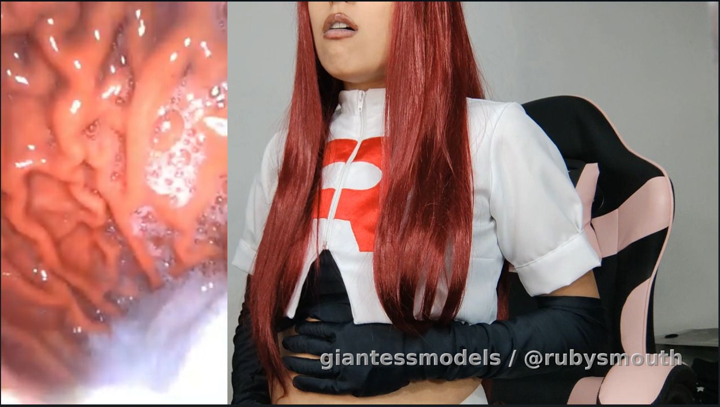 Jessie's & the tiny Pokemons (endoscope) (vore) 