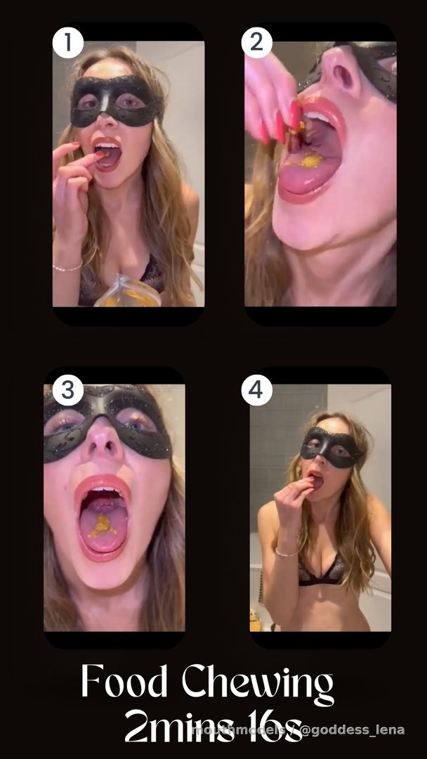 Watch me devour my food close and far view 😋