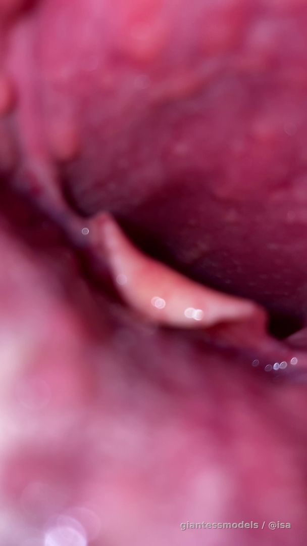 Look down my throat as I go ahh