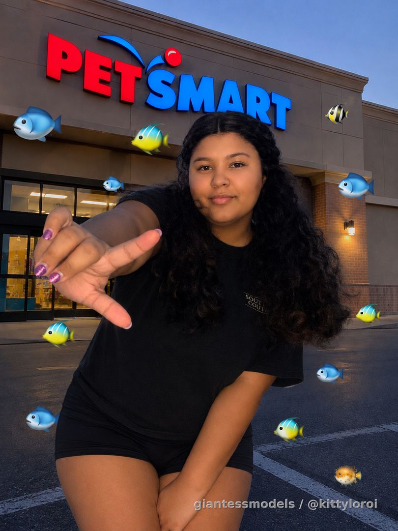 NEW: Swallowing live fish in my car (PUBLIC SWALLOW)
(Fish swallow!) Watch the whole trip!!! View in the store and no hiding the camera!  plus belly play before and after.