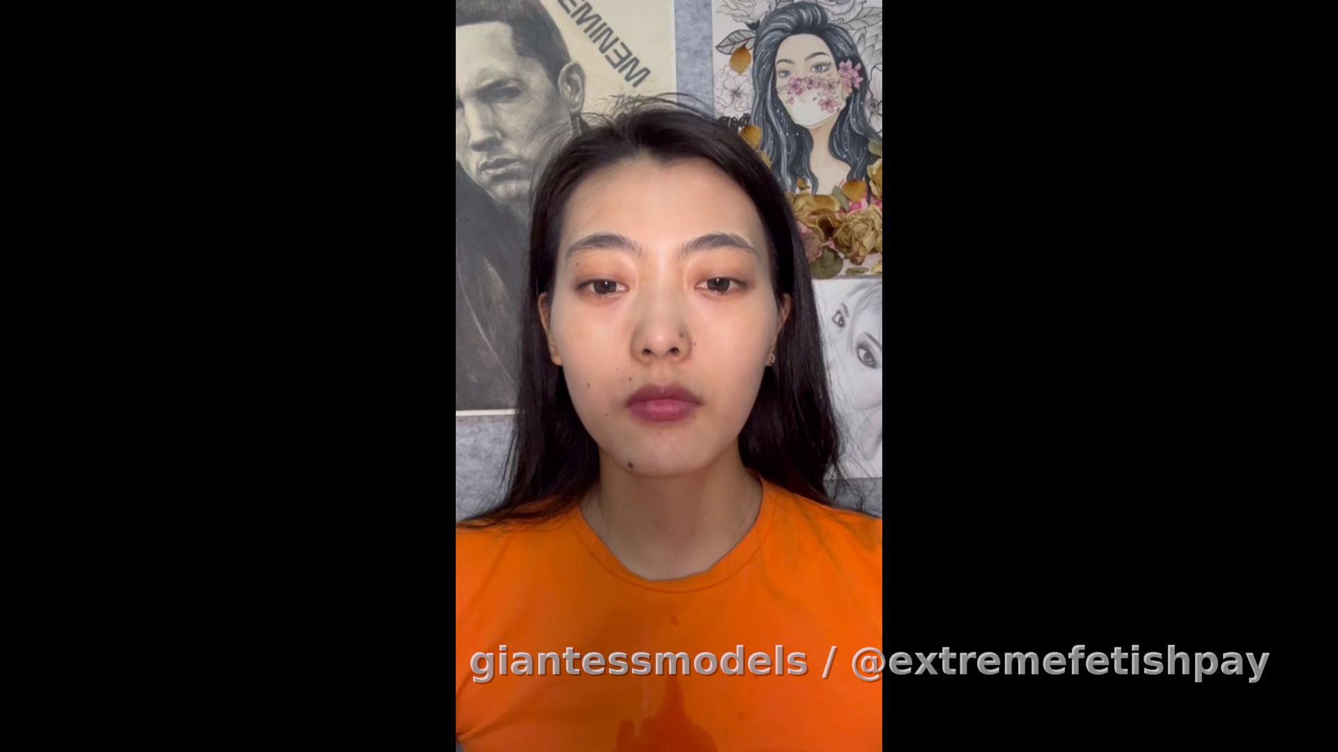 strange way of drinking milk