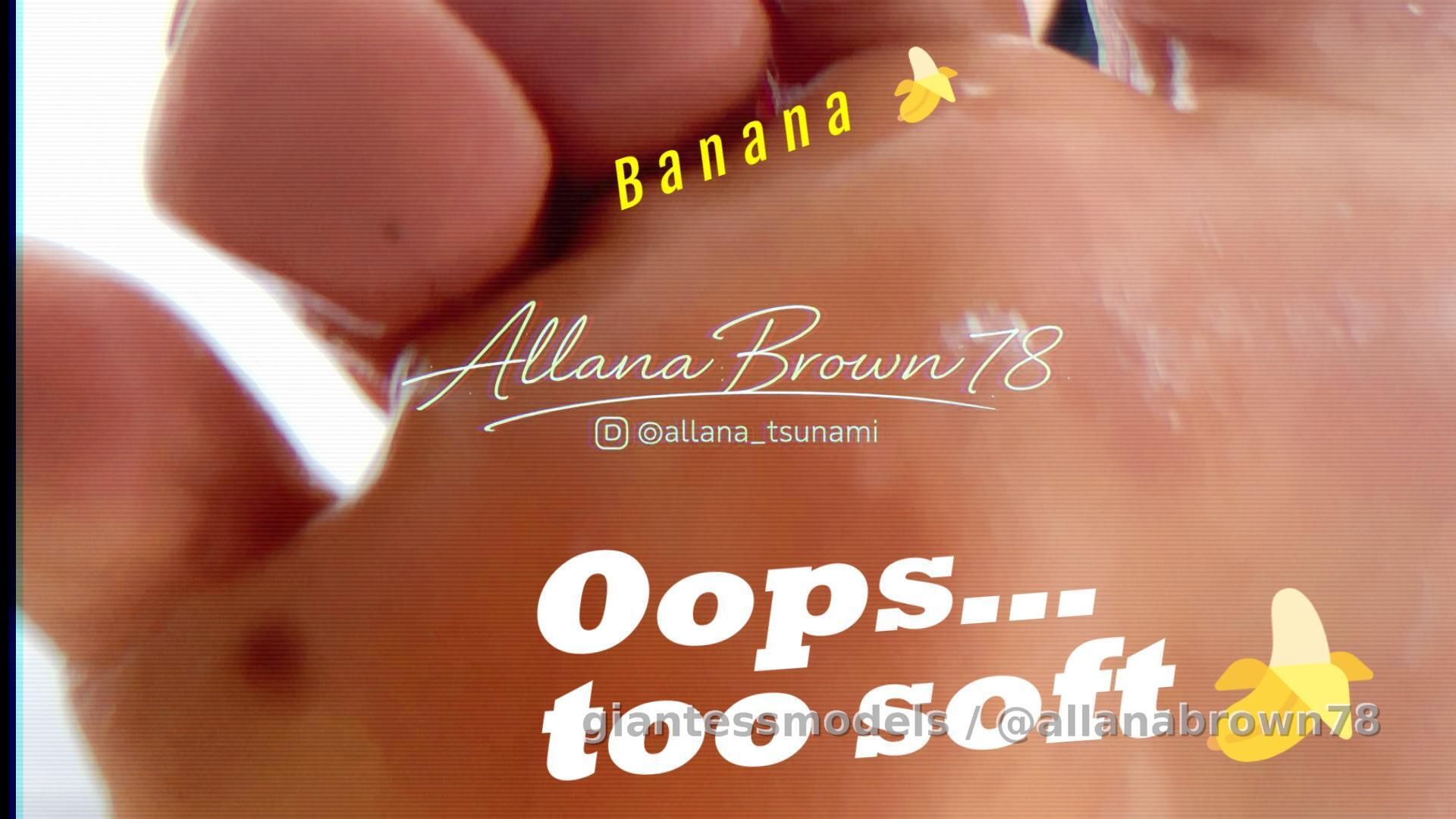 🍌Oops… too soft 🍌

I felt it give under my foot, slow and messy, the kind of moment you don’t rush.
Some things are better when you take your time 😌🍌🍌

To Be Continued 🍌😏