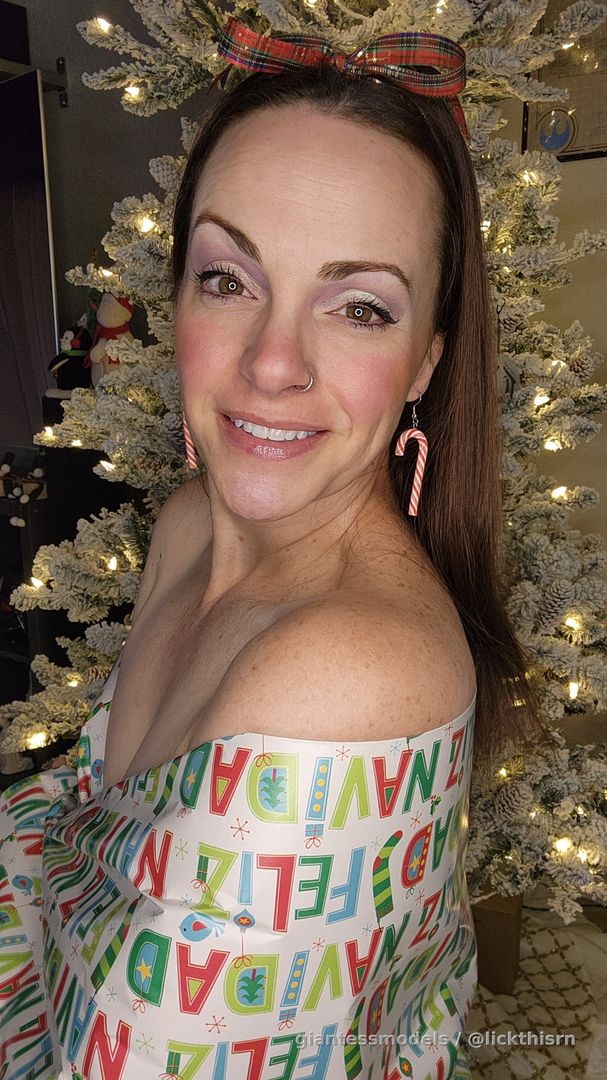 Merry Christmas! Will you unwrap this present? 