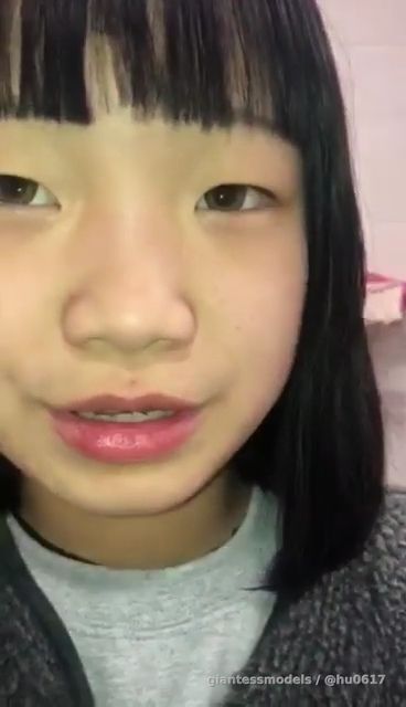 Korean girl mouth and uvula