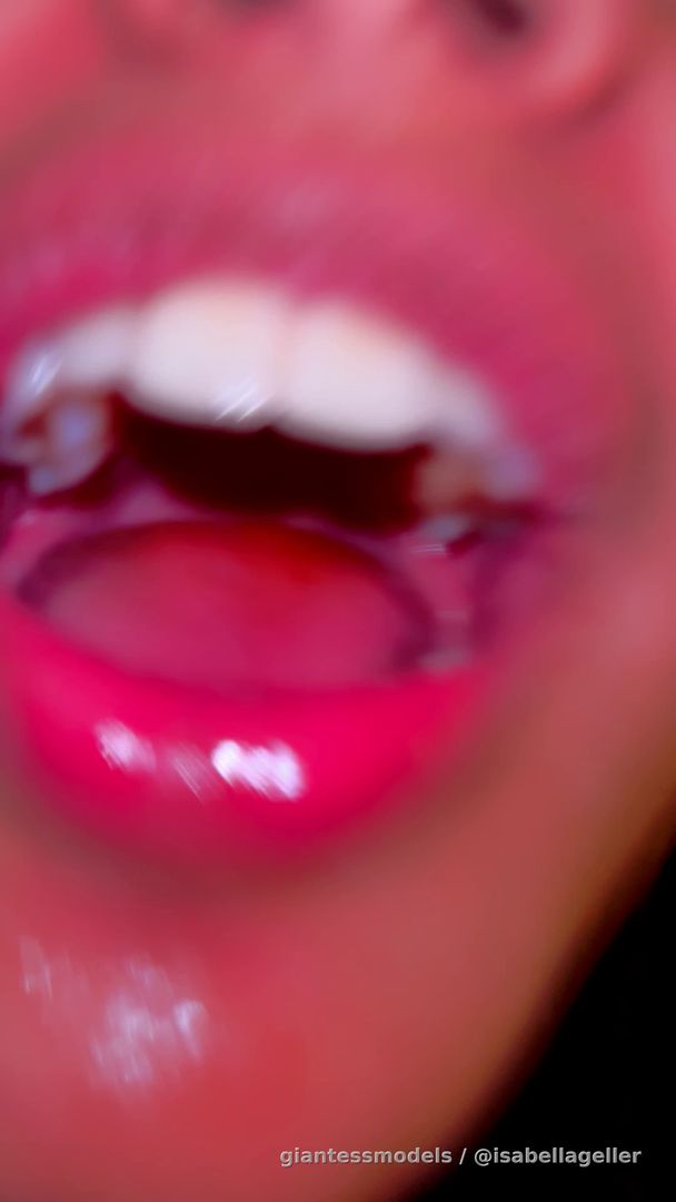 Licking the camera