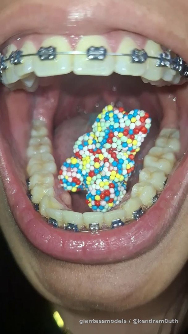 Colorful gummy bear