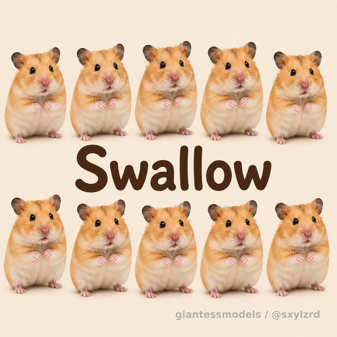 10 Hamsters Swallowed Whole