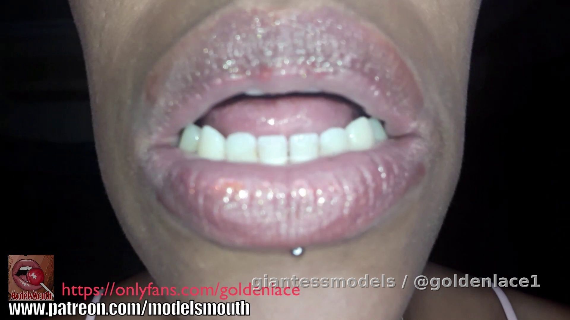 My #mouth is stupid huge and it's one asset of mine that helps me when I make content. What's your best asset?