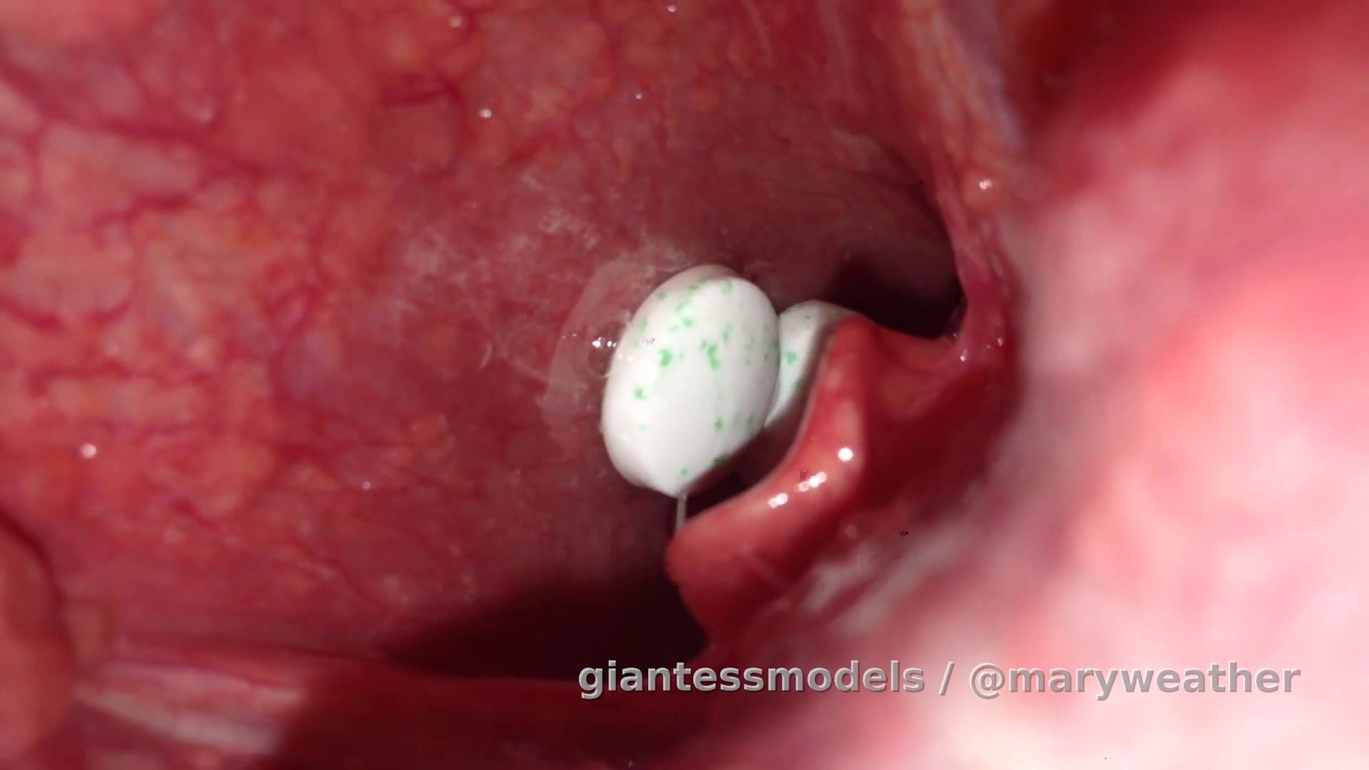 Three mints go straight down the hole