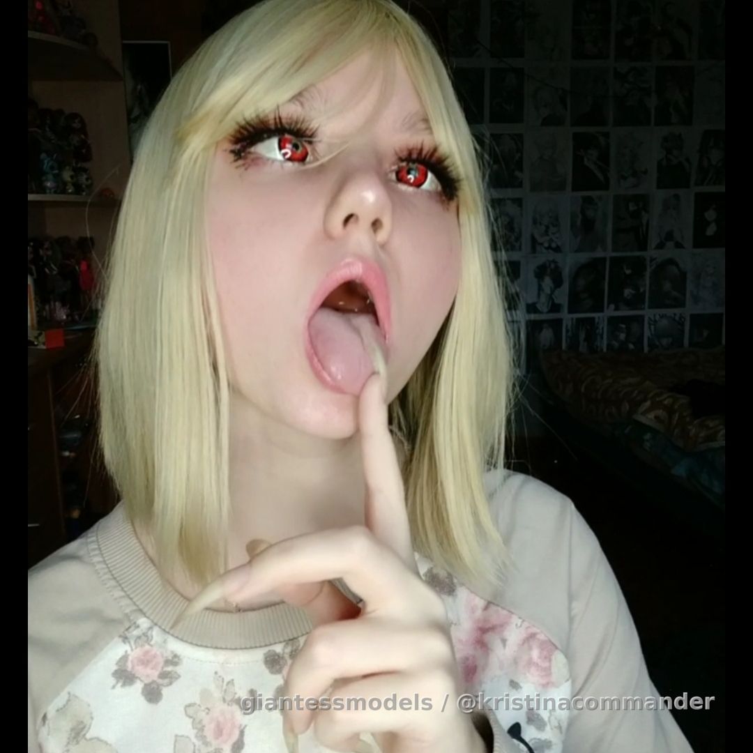 Ahegao /cosplay (video 1 min)
