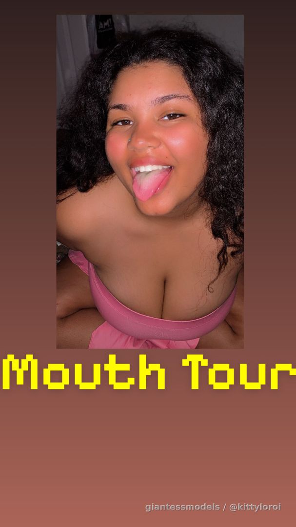 Little mouth tour while Im sick🥺