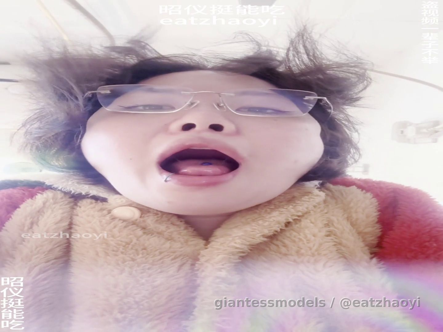 puke on the camera