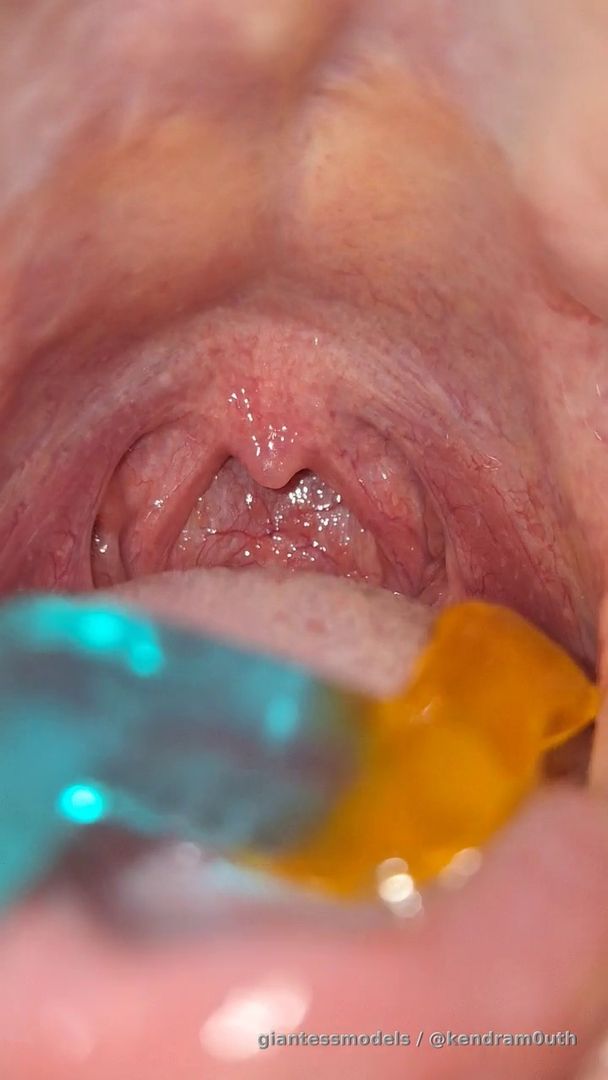 Close Up Gummie Worm