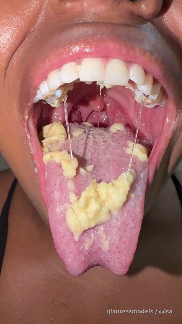 Chewing PB&J Sandwhich