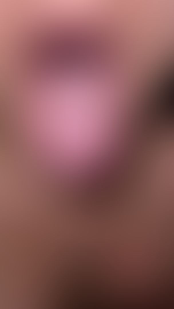 Showing my tongue