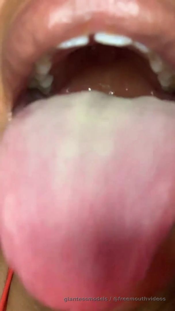 Black woman mouth