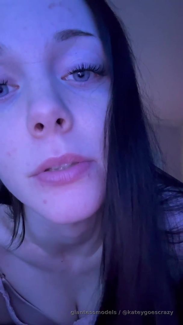 Your giantess strips for you as I ask you to jerk off to me. A stripping video until I am all NAKED
