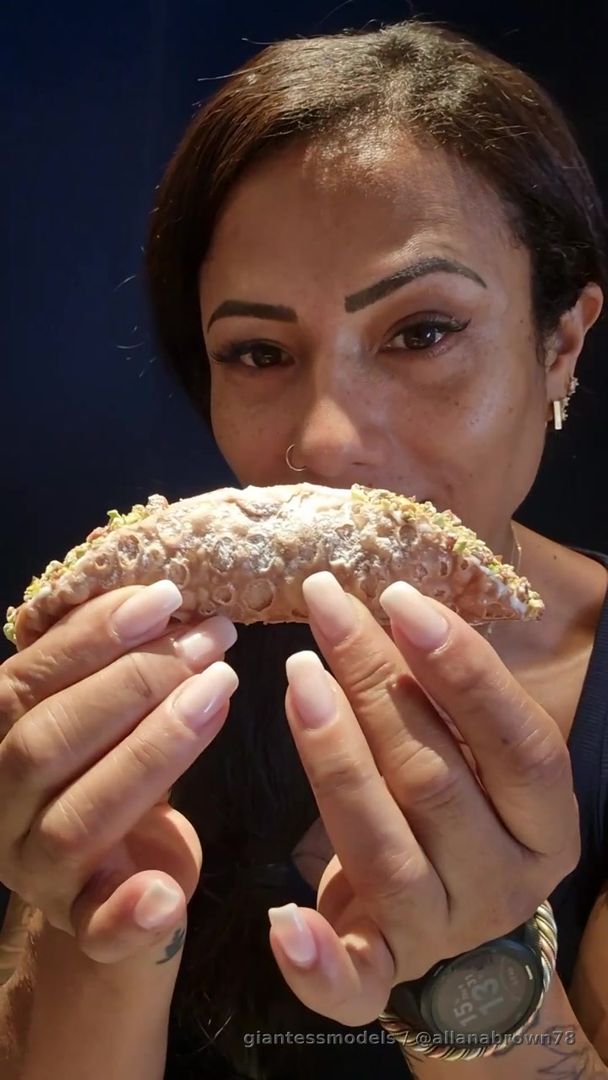 DeVOURring Giant Sicilian Cannoli! 😜

A giant Sicilian cannoli meets an unstoppable appetite in this fun fantasy-inspired food video! While relaxing at a café in beautiful Taormina, Sicily, I couldn't resist taking on this massive dessert. Crispy shell, creamy ricotta filling, and one delicious mission: devour every last bite!