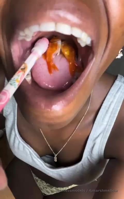 I digested 2 fish at once 😲🤪👹😈