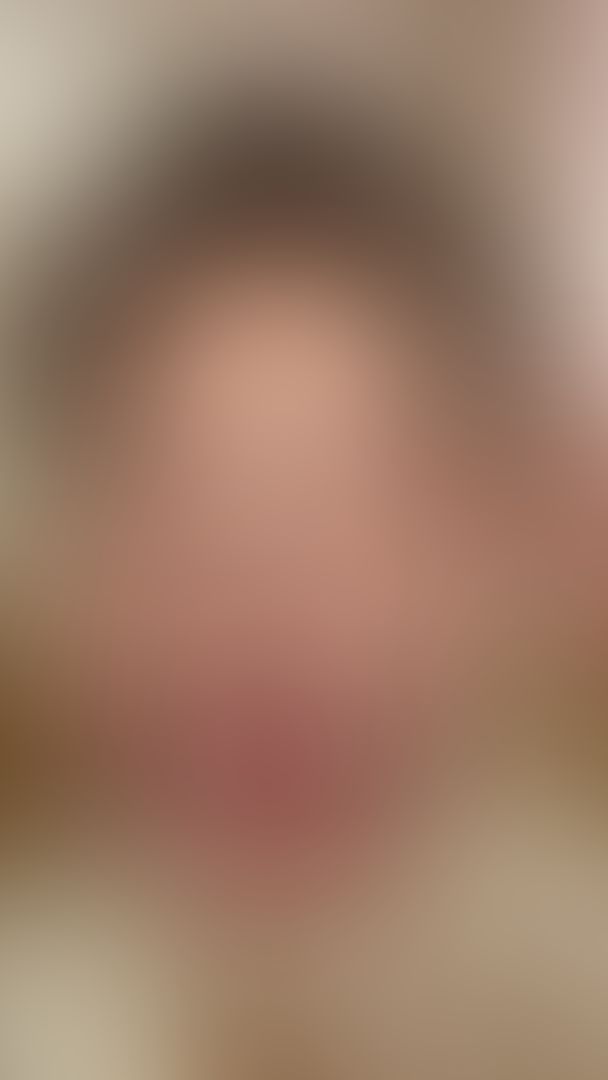 Wear an opener and stick out her tongue, drool and roll her eyes.