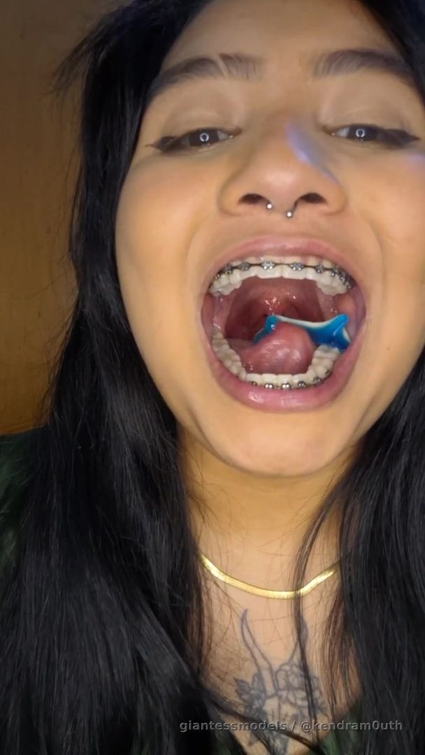 Playing with little shark