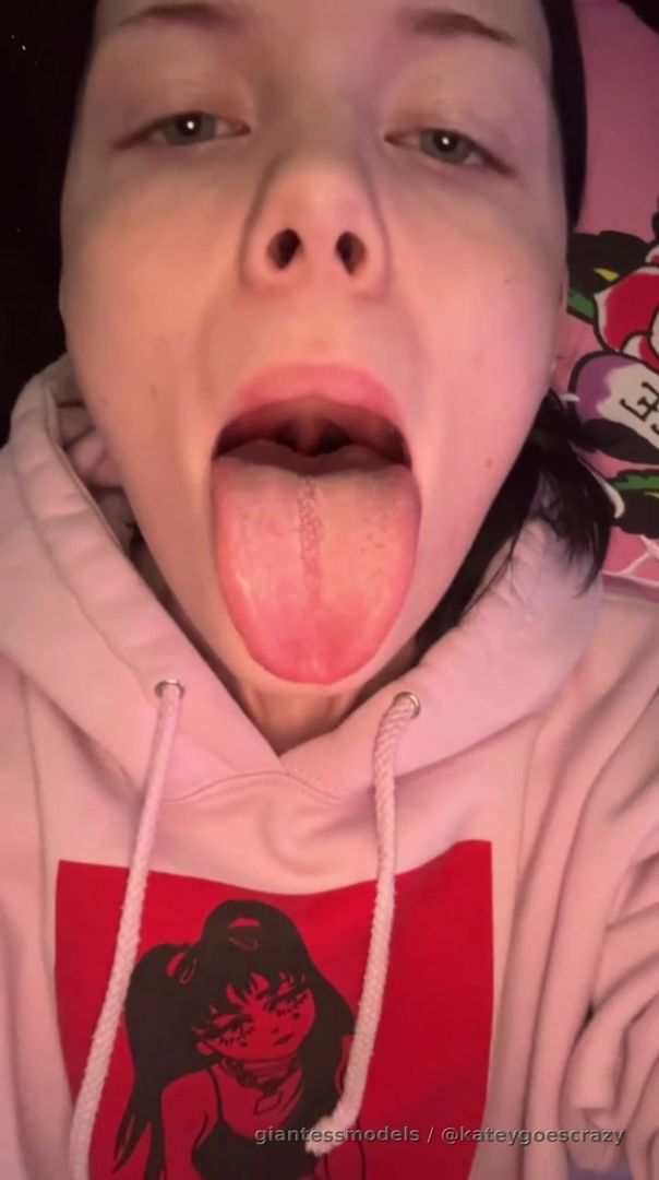 I stick my tongue out and ask a tiny to give me a facial. Perfect for unloading your load on me for a cum tribute