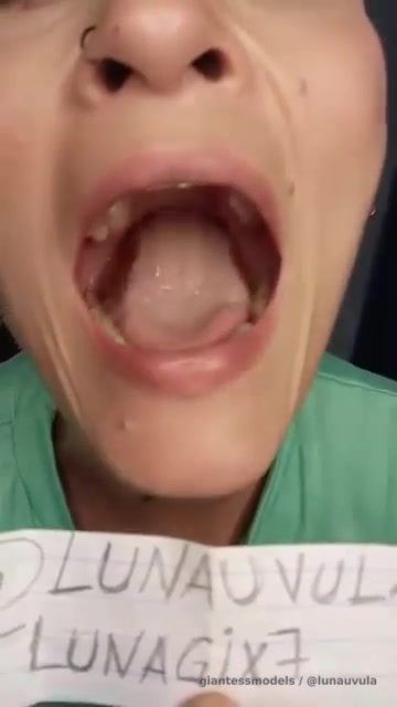 My uvula mout tongue