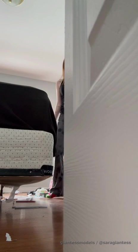 New giantess video!

Giantess Sara is hunting you down

And when I find you, I tell you that you have a new home and bring you to my stomach and give it several hard pats. 

I talk to you like a pet. 

I give you long licks and views of my beautiful mouth, showing you your new home :) 

At the end i am lifting you over my head tongue out and lowering me into your mouth saying “aaaaahhhhh”