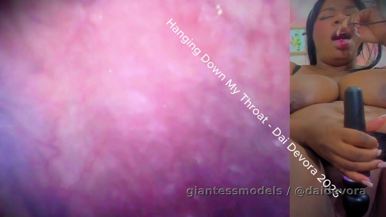 Hanging Down My Throat (2 Cam Nude Ver)- #Nude #2cam #Uvula #Voicebox View #Endoscope #Mouthcam #Ebony Model #Vore Soft

--
Indulge in the sensual and sloppy experience of being devoured by a giantess 🌟👑, as I dangle you down my throat and into the warm, wet darkness of my mouth 🌐🔮. Watch as my epiglottis, uvula, and vocal chords move in rhythm with my breathing, and feel the thrill of my salivation as I taste and explore you 🤯. Get ready for a wild and unforgettable ride 🎢